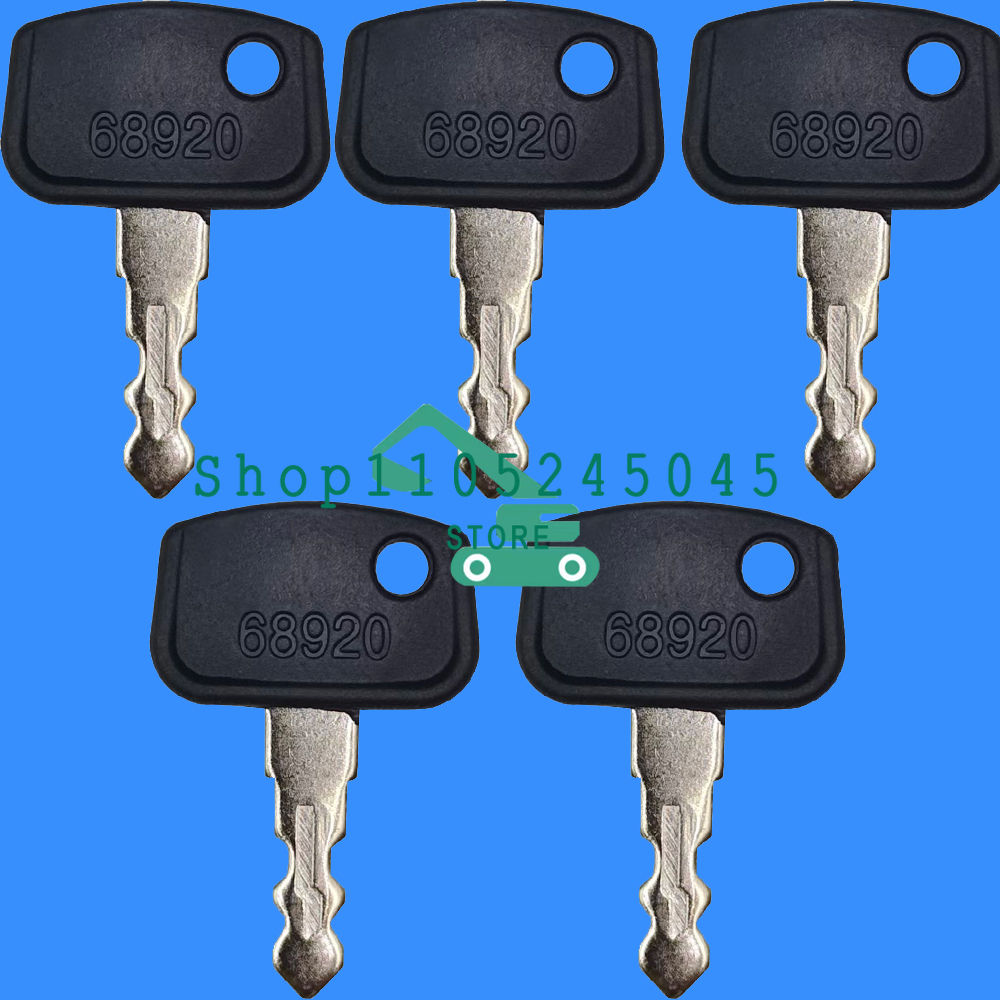 Heavy Equipment Kubota - 1/5/10PCS Nouveaux clés de contact PL501-68920