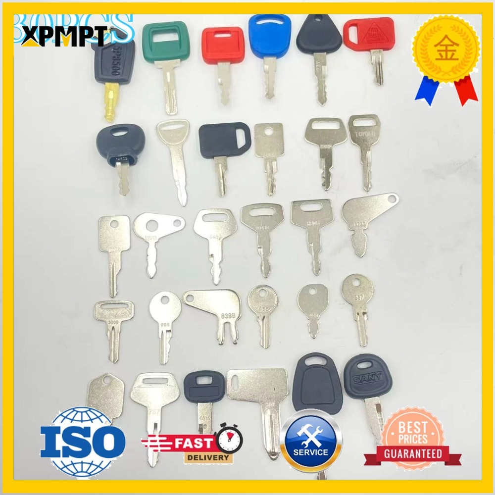 Heavy Equipment Keys - Jeu de clés pour équipement lourd,