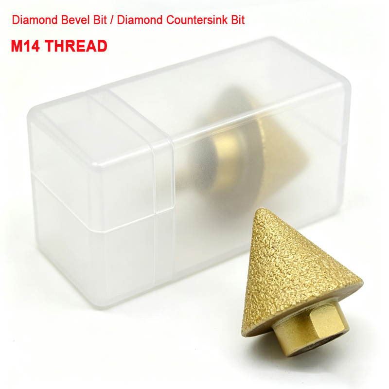 Electric Concrete Cutter - Fraise à chanfreiner diamantée M14, diamètre