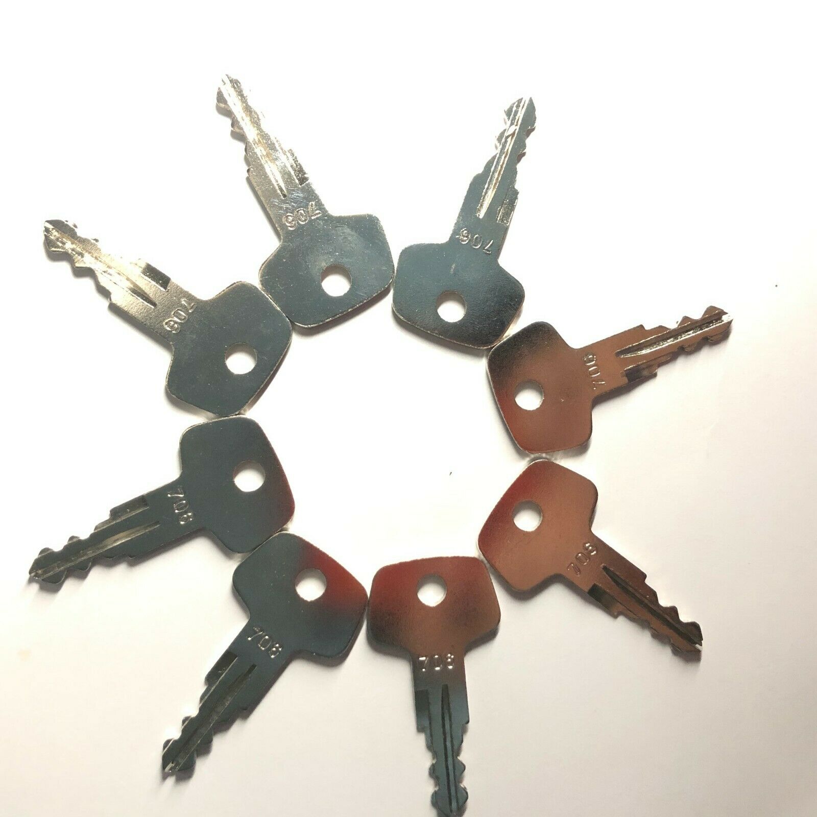 Heavy Equipment Keys - Clé de verrouillage de bouchon de
