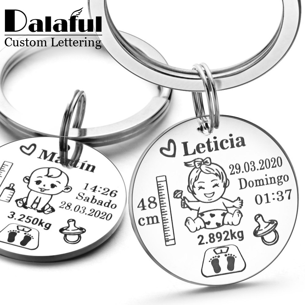Heavy Equipment Keys - Joli porte-clés personnalisé pour bébés garçons