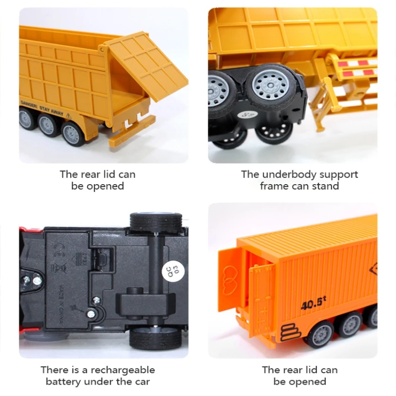Camion conteneur RC pour enfan - Heavy Equipment Vehicles avis et prix