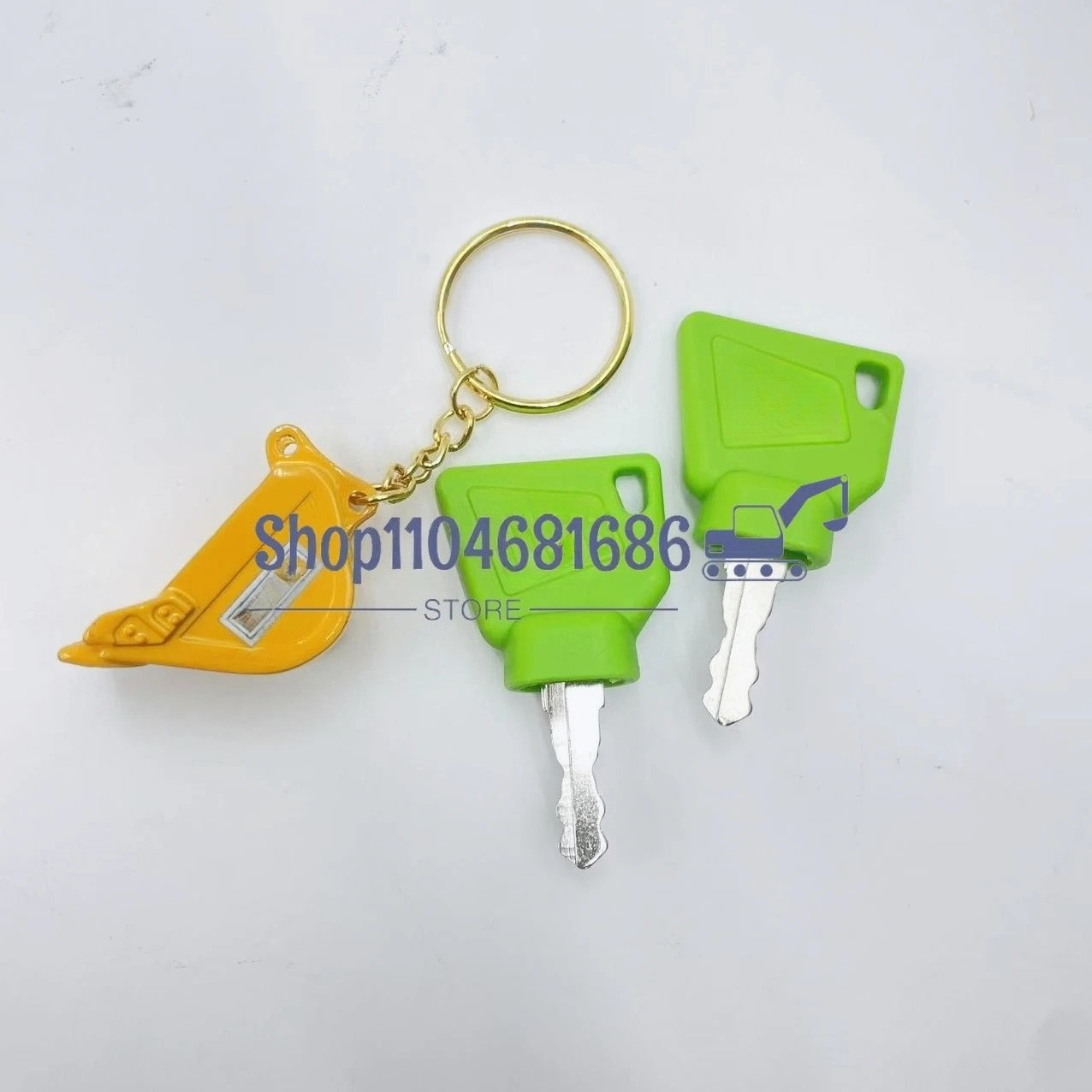 2 clés noires JCS 3CX en acier - Heavy Equipment Keys avis et prix