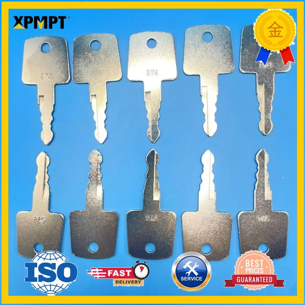 1/5/10 pièces Clés de contact  - Heavy Equipment Keys avis et prix