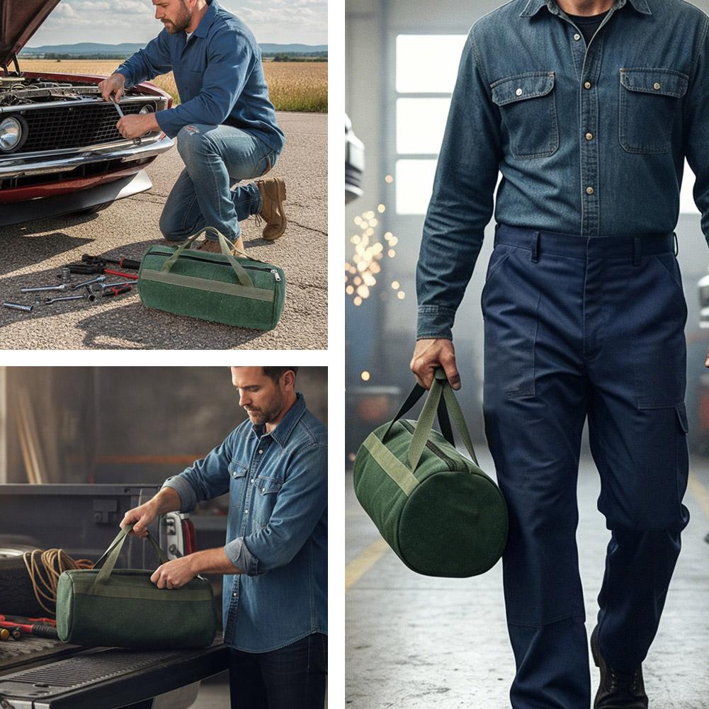 Sac à outils cylindrique en to - Heavy Equipment Operation avis et prix