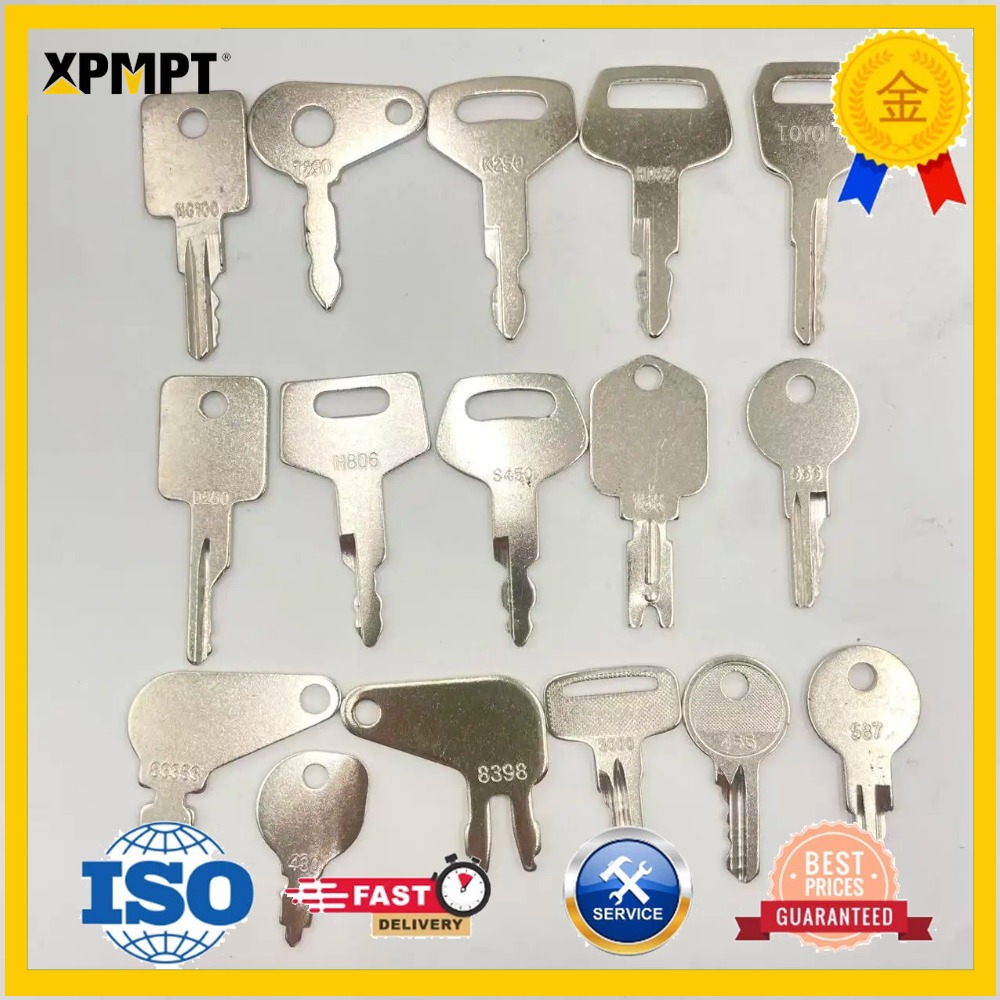 Jeu de clés pour équipement lo - Heavy Equipment Keys avis et prix